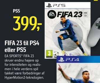 Føtex Fifa 23 til ps4 eller ps5 tilbud