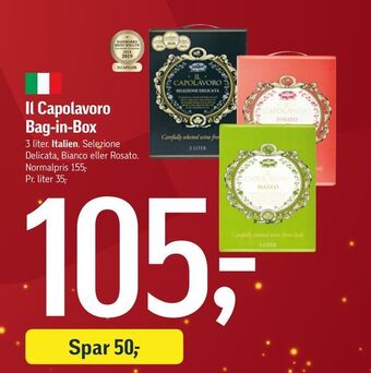 Føtex Il capolavoro bag-in-box tilbud