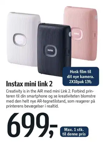 Føtex Instax mini link 2 tilbud