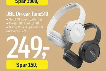 Føtex Jbl on-ear tune510 tilbud