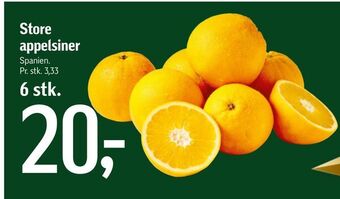 Føtex Store appelsiner tilbud