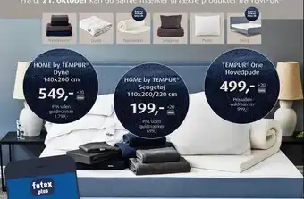 Føtex Home by tempur ® sengetøj 140x200/220 cm tilbud
