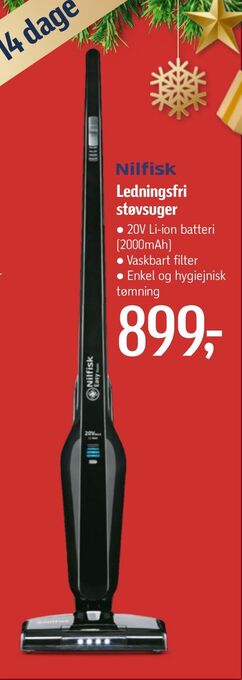 Føtex Ledningsfri støvsuger tilbud