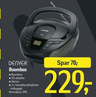 Føtex Boombox tilbud