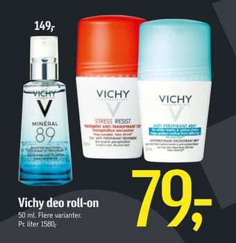 Føtex Vichy deo roll-on tilbud