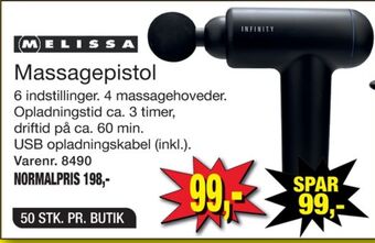 Melissa massagepistol