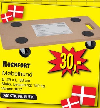 Harald Nyborg Rockfort møbelhund tilbud