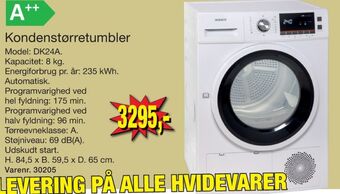 Wasco tørretumbler