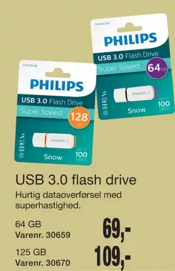 Harald Nyborg Philips usb memory stick tilbud