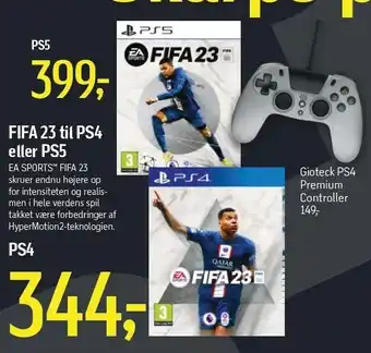 Føtex Fifa 23 til ps4 eller ps5 tilbud