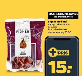 Netto Figner med mel tilbud