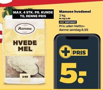 Netto Mamone hvedemel tilbud