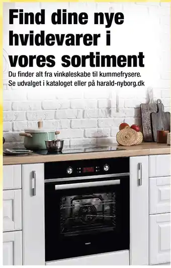 Harald Nyborg Find dine nye hvidevarer i vores sortiment tilbud