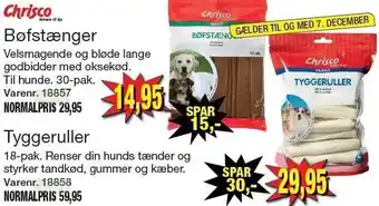 Harald Nyborg Bøfstænger el. tyggeruller tilbud