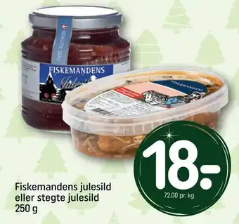 REMA 1000 Fiskemandens julesild eller stegte julesild tilbud