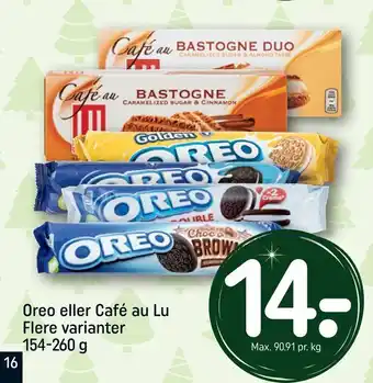 REMA 1000 Oreo eller café au lu tilbud