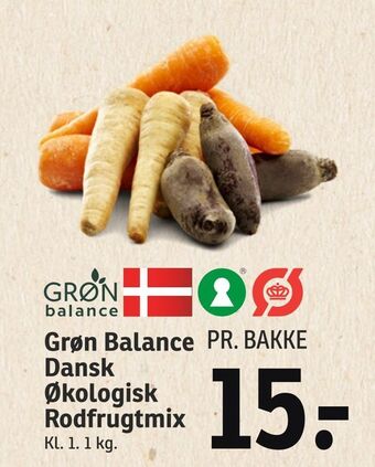 SPAR Grøn balance dansk økologisk rodfrugtmix tilbud