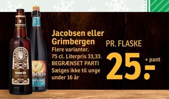 SPAR Jacobsen eller grimbergen tilbud