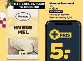 Netto Mamone hvedemel tilbud