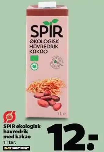 Netto Spir øko havredrik m. kakao tilbud