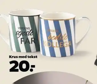 Netto Krus m. tekst tilbud