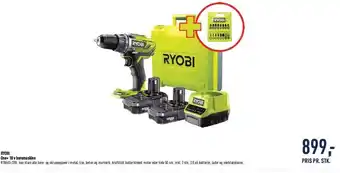 Johannes Fog One+ 18 v boremaskine tilbud