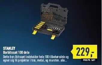 Borbitssæt 100 dele