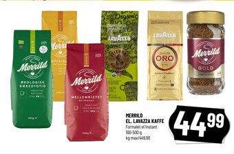 Løvbjerg Merrild El. Lavazza kaffe tilbud