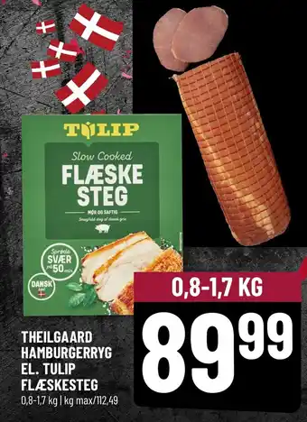 Løvbjerg Theilgaard Hamburgerryg El. Tulip Flæskesteg tilbud