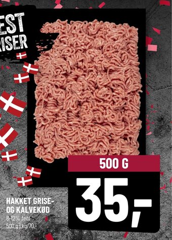 Løvbjerg Hakket Grise-og Kalvekød tilbud