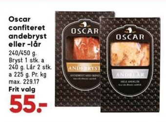 Bilka Oscar Confiteret Andebryst eller-Lår tilbud