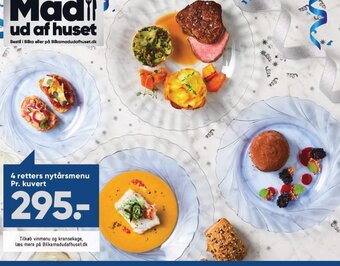 Bilka 4 Retters Nytårsmenu tilbud