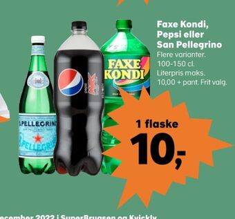 Kvickly Faxe kondi sportssodavand tilbud