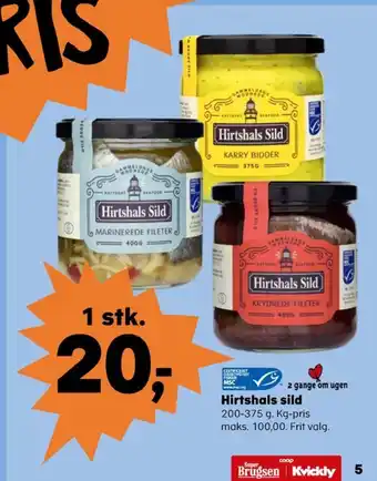 Kvickly Hirtshals sild sild tilbud