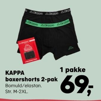Kvickly Kappa boxershorts tilbud