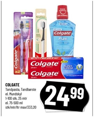 Løvbjerg Colgate tandpasta tilbud