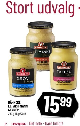 Bähncke sennep