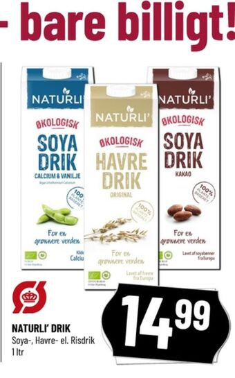 Løvbjerg Naturli' soyadrik tilbud