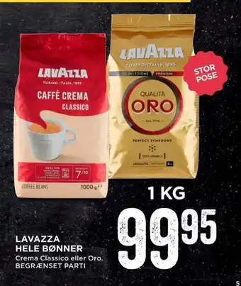 Caffe crema classico kaffebønner - hele