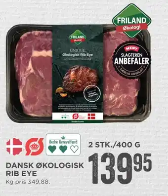 MENY Friland økologi ribeye tilbud