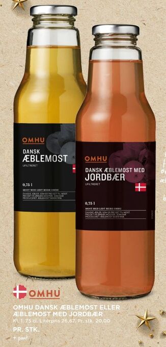 MENY Omhu æblemost tilbud