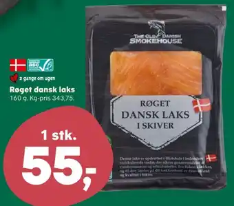 The old danish smokehouse laks i skiver