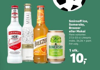 SuperBrugsen Smirnoff ice rtd-cider tilbud