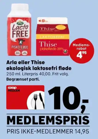 Arla piskefløde lacto free