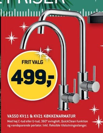 XL-BYG Vasso køkkenarmatur tilbud