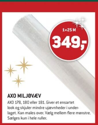 XL-BYG Axo tapet tilbud