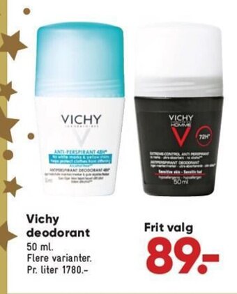 Bilka Vichy Deodorant tilbud