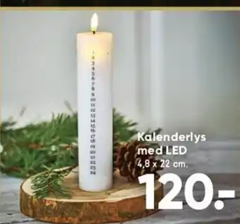 Bilka Kalenderlys med LED tilbud