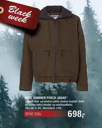 Mike hammer pürch jakke