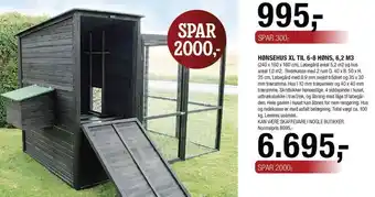 Land & Fritid Hønsehus tilbud